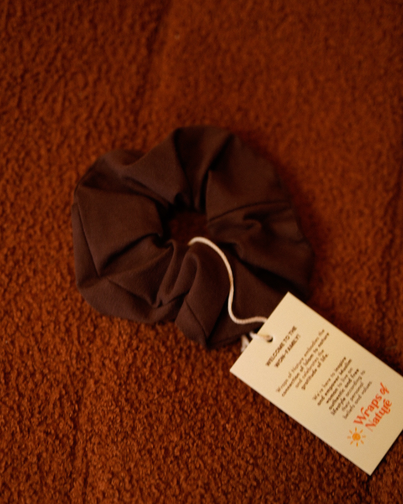 Nature Scrunchie Mocca