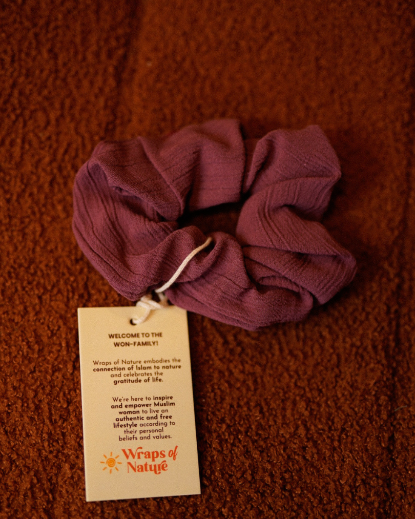 Nature Scrunchie Wildberry